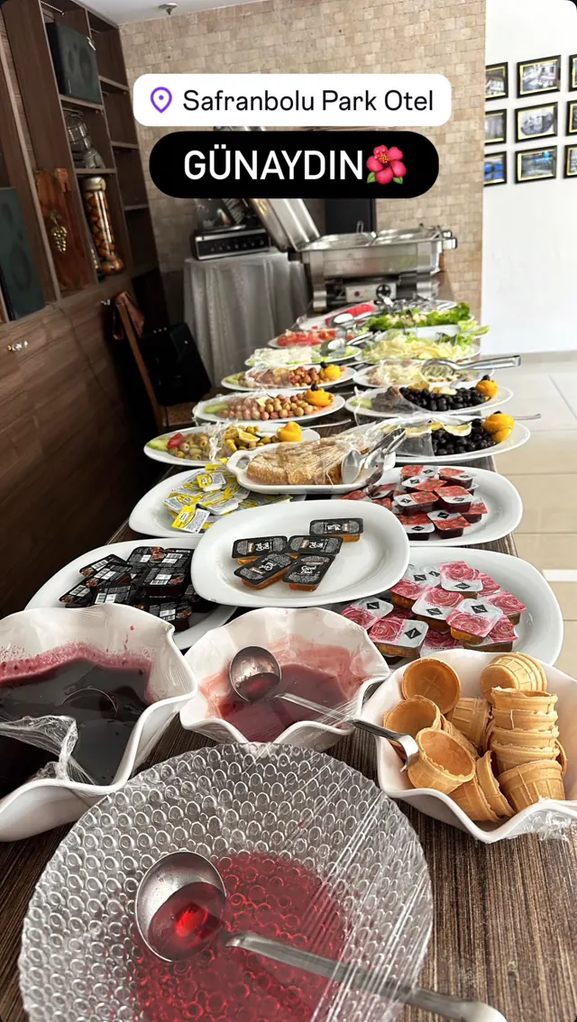 Safranbolu Park Hotel açık büfe kahvaltı