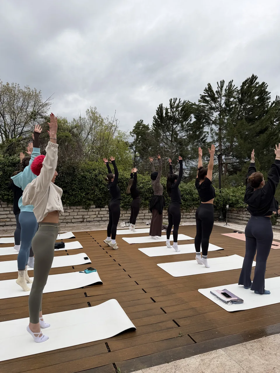 Safranbolu’da doğada yoga organizasyonu